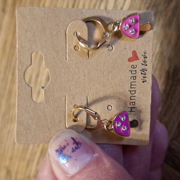 Mushroom Cuff Earrings - Picture 2 of 2